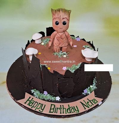 Groot cake - Cake by Sweet Mantra Homemade Customized Cakes Pune