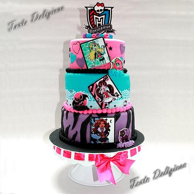 Monster High Cake - Cake by Torta Deliziosa