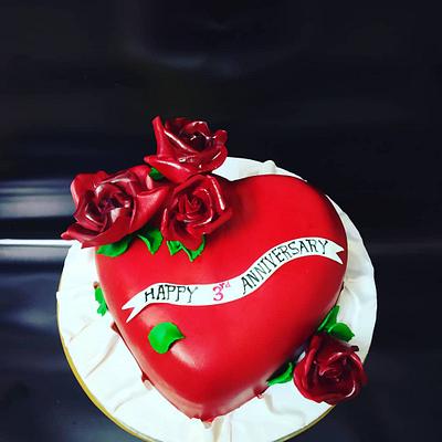 Love!!!  - Cake by GorgeousCakesBLR