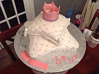 Princess pillow cake - Cake by Raindrops