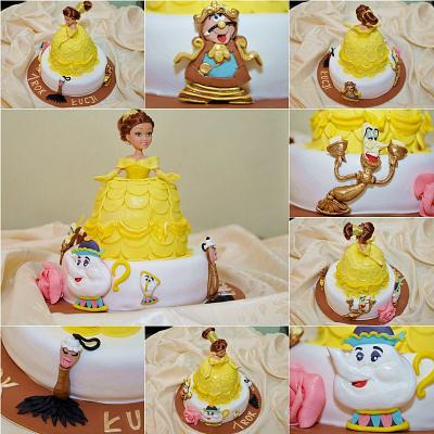 Beauty and the Beast - Cake by danadana2