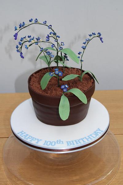 Forget-me-nots - Cake by DolceLusso