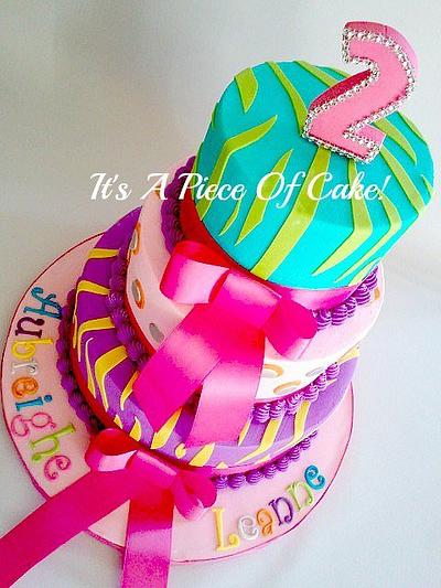 Wild 2nd Birthday - Cake by Rebecca