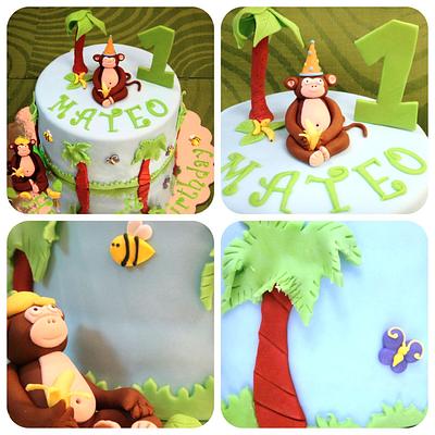 Monkey's Garden - Cake by Easy Party's