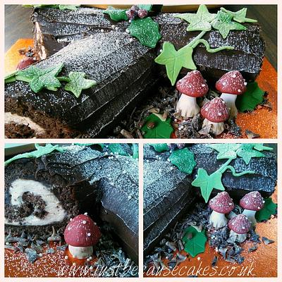 Yule Log - Cake by Just Because CaKes