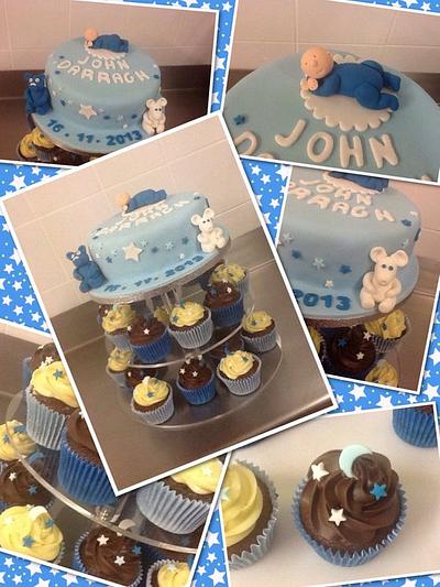 Christening cake - Cake by Lisa Ryan