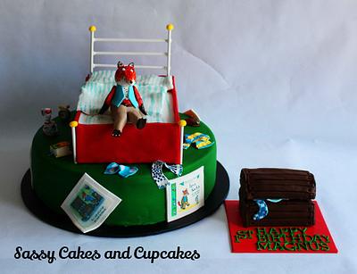 Fox's Socks - Cake by Sassy Cakes and Cupcakes (Anna)