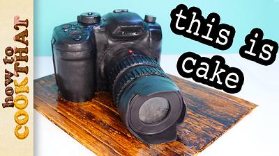 3D Camera Cake 📷 - Cake by HowToCookThat