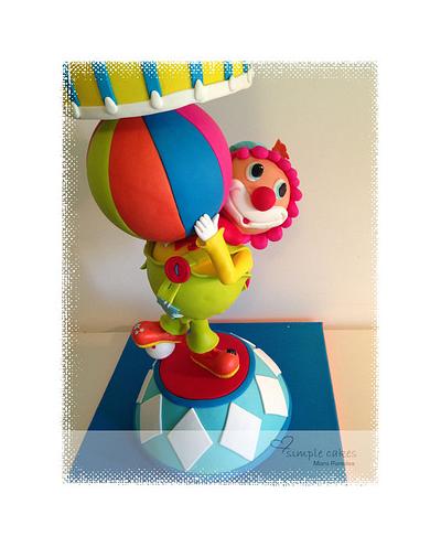 The litle Clown... - Cake by simple cakes - Mara Paredes