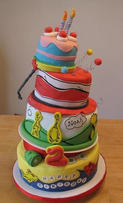Dr Suess Cake  - Cake by Deborah