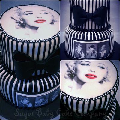 Marilyn/Rat Pack Cake - Cake by Kristi