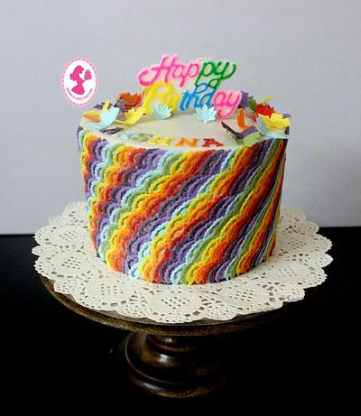 Inside Out Rainbow Cake - Cake by Seema Tyagi