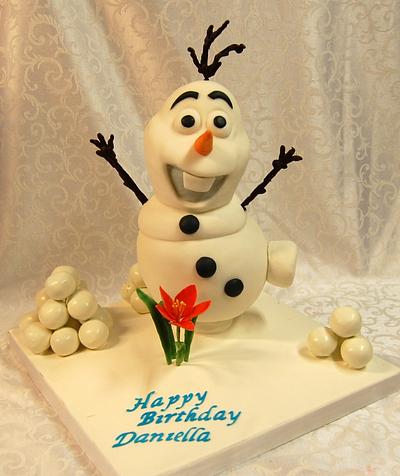 Olaf Cake from the movie Frozen - Cake by Gil