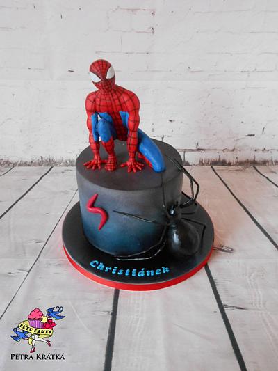 Spiderman and spider - Cake by Petra Krátká (Petu Cakes)