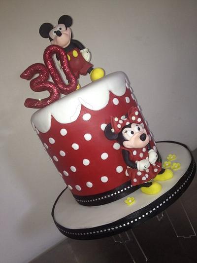 Classic Mini & Mickey Mouse - Cake by Lisa