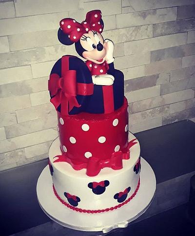 Minnie mouse cake - Cake by A taste of magic