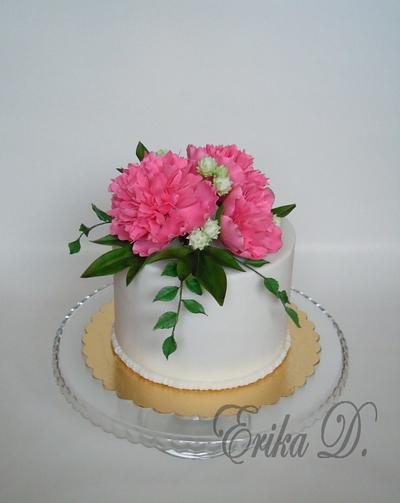 peony - Cake by Derika