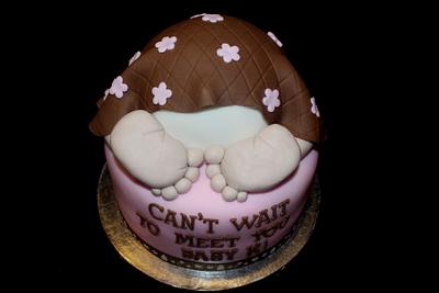 Baby bum cake! - Cake by Jewell Coleman