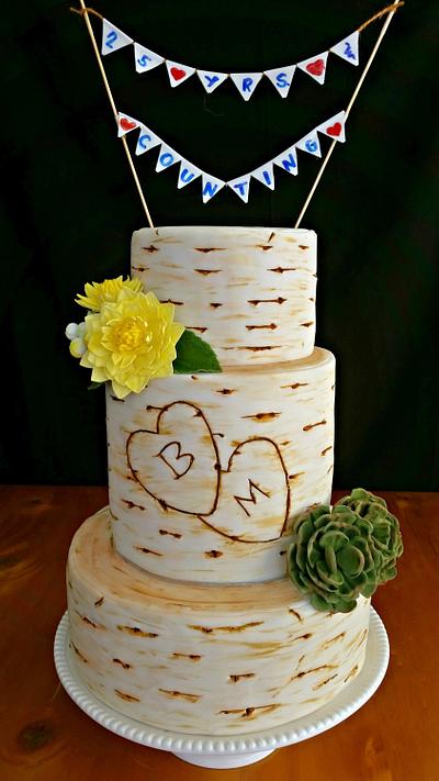 Birch Tree cake - Cake by Love for Sweets