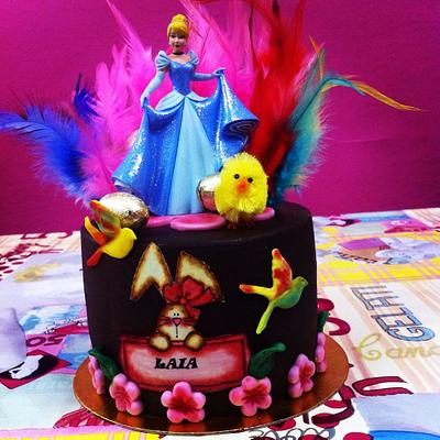 Easter Cake Princess. - Cake by Amesames