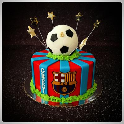 Barcelona - Cake by Manuela Jonisova