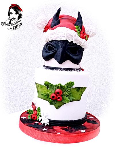 Christmas “Batman”  - Cake by Ivon