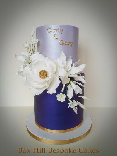 Engagement Cake - Cake by Noreen@ Box Hill Bespoke Cakes