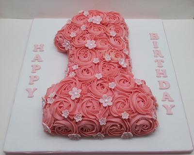 Buttercream Birthday Cake  - Cake by Sarah Poole