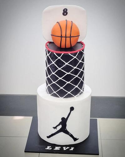 Basketball cake 🏀  - Cake by The Custom Piece of Cake