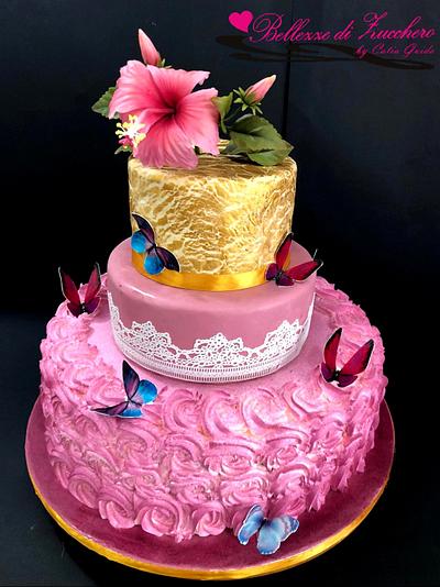 Ibisco cake - Cake by Catia guida