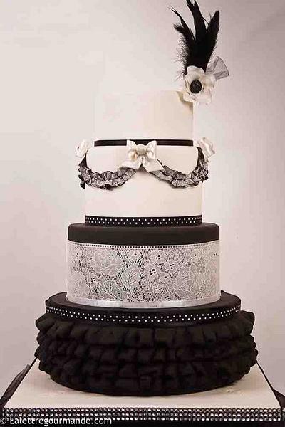 Inspired by a corset... - Cake by Livy