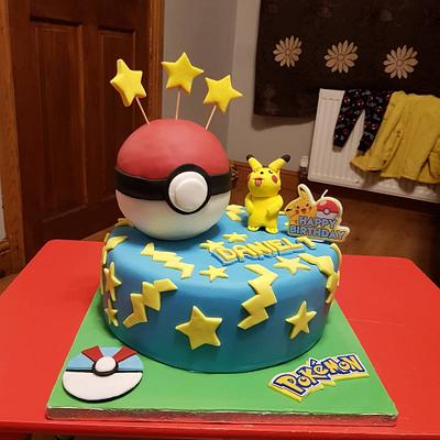 Pokemon cake  - Cake by Mrslaycock