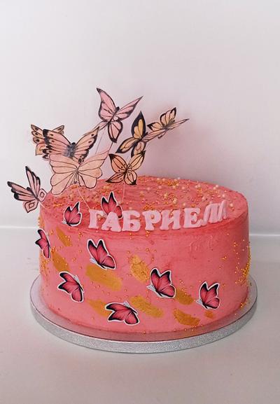 Butterfly's cake - Cake by BoryanaKostadinova