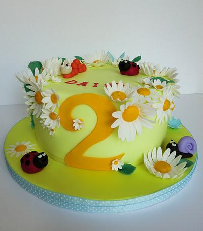 Daisy cake - Cake by Helen Ward