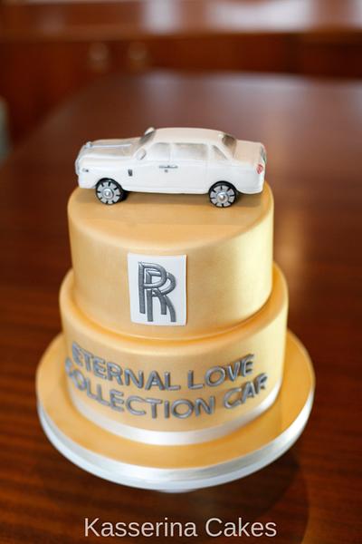 Rolls Royce Ghost "Eternal Love" - Cake by Kasserina Cakes