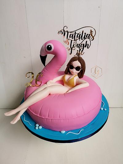 Pool Party! - Cake by Lulu Goh