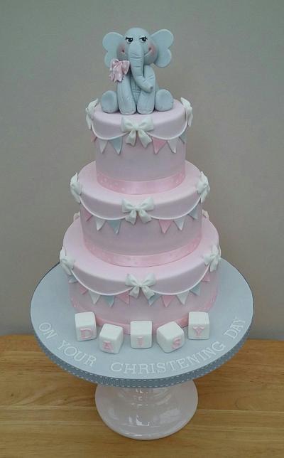 Daisy's Christening - Cake by The Buttercream Pantry