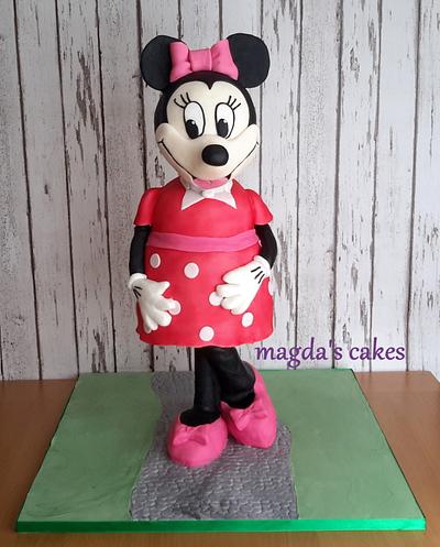 Minnie Mouse - Cake by Magda's Cakes (Magda Pietkiewicz)