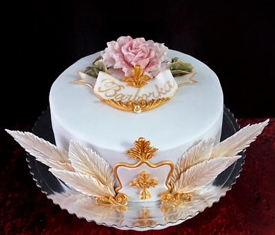 christening cake - Cake by Torty Zeiko
