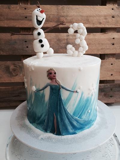 Frozen - Cake by Cupcakedromen (Wanda) 