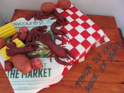 The Lowcountry Life (Crawfish Boil) - Cake by Tonya