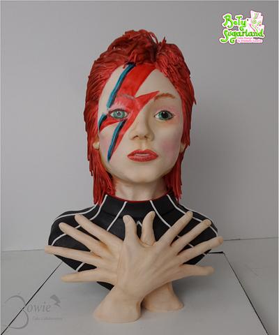 David Bowie Collaboration - My cake - Cake by Bety'Sugarland by Elisabete Caseiro 