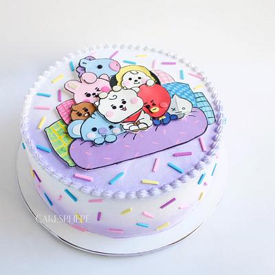 BT21 cake - Cake by Cakesphere