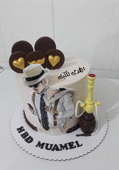 Man cake - Cake by Alhudacake 
