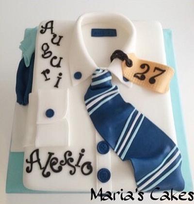 Shirt and Tie Cake... - Cake by Marias-cakes