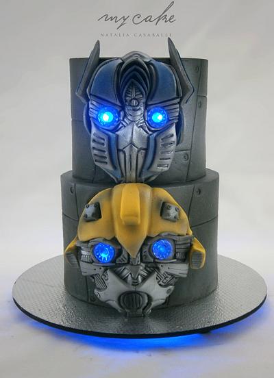 Transformers cake - Cake by Natalia Casaballe