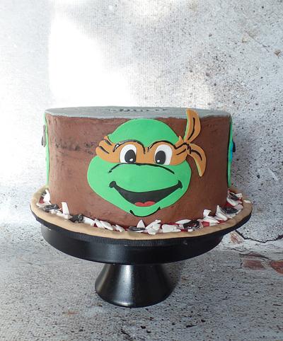 Teenage Mutant Ninja Turtles - Cake by Anchored in Cake