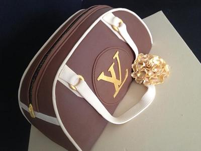 Louis Vuitton handbag my Nemesis cake - Cake by Unusual cakes for you 