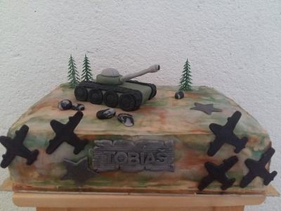 Military cake - Cake by ZuzanaHabsudova