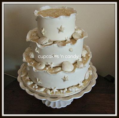 Cindy's Wedding Cale - Cake by Cupcakes 'n Candy